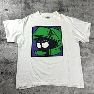 Marvin The Martian Shirt Big Logo Size XL 90s Acme Clothing